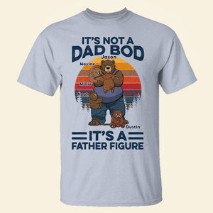 Vintage Not A Bear Dad Bod Personalized Beer Shirts, Funny Father's Day Gifts - Shirts - GoDuckee