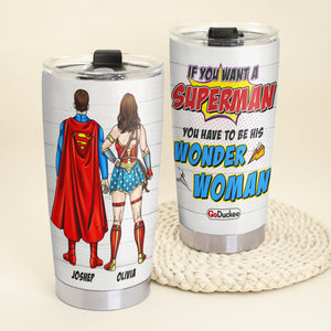 Forever Couple Anniversary Gift For Couple, Personalized Tumbler Christmas - Tumbler Cup - GoDuckee