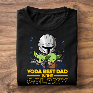 Best In The Galaxy, Personalized Shirts, Father's Day Gift For Dad, Grandpa, Uncle GRER2005 - Shirts - GoDuckee