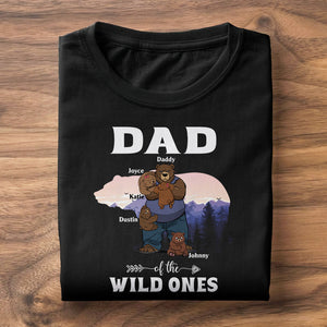 Dad Of The Wild Ones Personalized Shirts, Gift For Dad - Shirts - GoDuckee