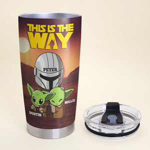 Dad Definition - Personalized Tumbler Cup - Gift For Dad - Tumbler Cup - GoDuckee