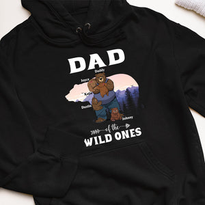Dad Of The Wild Ones Personalized Shirts, Gift For Dad - Shirts - GoDuckee
