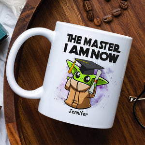 The Master I Am Now - Personalized White Mug - Coffee Mug - GoDuckee