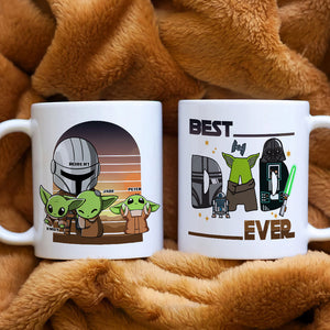 Best Dad Ever - Personalized Mug - Gift For Father's Day - Coffee Mug - GoDuckee