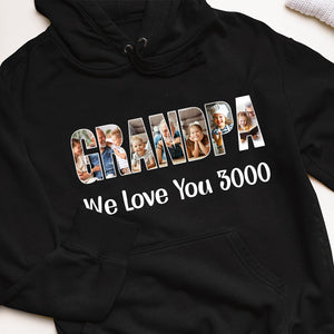 Custom Photo Collage Personalized Father's Day Shirt Gift For Dad, Grandpa - Shirts - GoDuckee