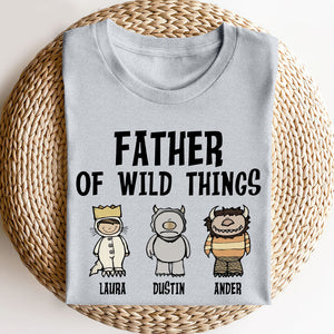 Father of Wild Things, Personalized Shirts, Funny Father's Day Gifts for Dads - Shirts - GoDuckee