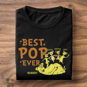 Best Pop Ever Personalized Father's Day Shirt Gift For Dad - Shirts - GoDuckee