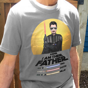 Dad I'm Their Father, Personalized Shirts, Father's Gifts - Shirts - GoDuckee