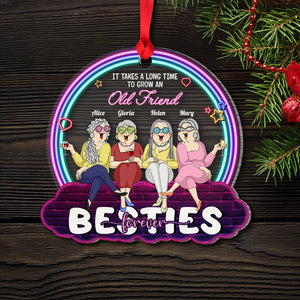 It Takes A Long Time To Grow An Old Friend, Personalized Old Friend Ornament, Christmas Tree Decor - Ornament - GoDuckee