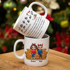 Someone Who You Can't Imagine Your Life Without, Best Friend White Mug - Coffee Mug - GoDuckee