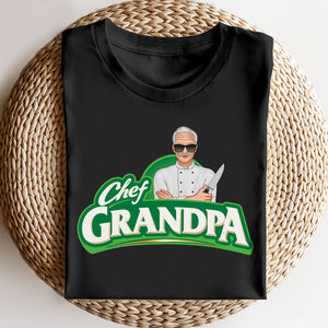 Chef Grandpa Badge, Personalized Shirts, Gifts for Chefs, Family Members - Shirts - GoDuckee