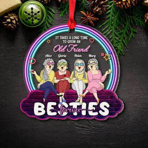 It Takes A Long Time To Grow An Old Friend, Personalized Old Friend Ornament, Christmas Tree Decor - Ornament - GoDuckee
