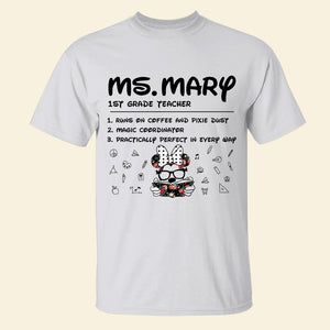 Teacher Definition Personalized Teacher Shirt Gift For Teacher - Shirts - GoDuckee