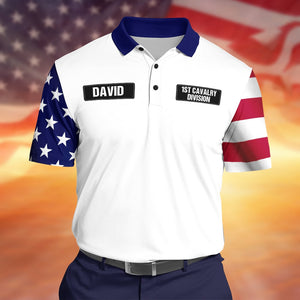 Veteran Perfect Example of The American Man, Personalized Polo Shirt, Gifts for Veteran - AOP Products - GoDuckee