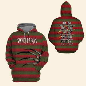 Halloween Nine Ten Never Sleep Again, All Over Print Shirt, Gift for Horror Fans - AOP Products - GoDuckee