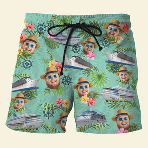I Like Big Boats And I Cannot Lie - Custom Photo Hawaiian Shirt, Aloha Shirt and Men Beach Shorts - Hawaiian Shirts - GoDuckee