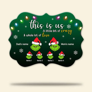 Family This Is Us - Personalized Ornament - Gift for Family - Ornament - GoDuckee