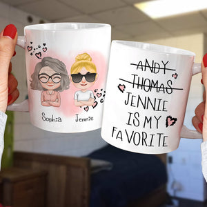 My Kid Is My Favorite - Personalized Mug - Mother's Day Gift - Gift For Mom - Coffee Mug - GoDuckee