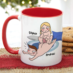 I Love Everything About You Personalized Mug, Funny Gift For Couple - Coffee Mug - GoDuckee
