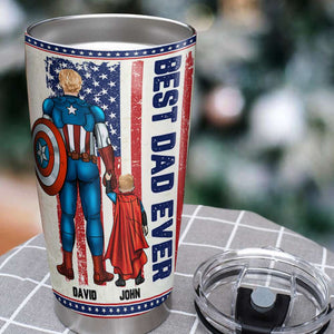 Super Daddy Family Gift 05NADT110423TM Personalized Family Tumbler - Tumbler Cup - GoDuckee