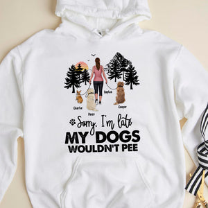My Dogs Wouldn't Pee, Play With Pets T-shirt Hoodie Sweatshirt - Shirts - GoDuckee