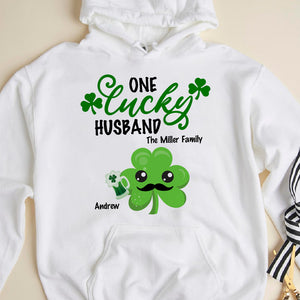 One Lucky Family, Patrick Day Family T-shirt Hoodie Sweatshirt - Shirts - GoDuckee