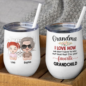 I'm Your Favorite Grandchild Personalized Mug, Gift For Grandma, Gift For Grandpa, Mother's Day Gift - Coffee Mug - GoDuckee