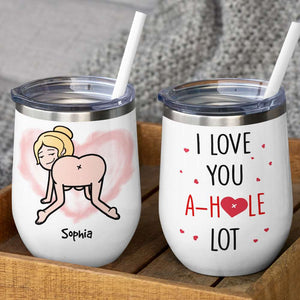 I Love You, Personalized Mug, Gift For Funny Couple - Coffee Mug - GoDuckee