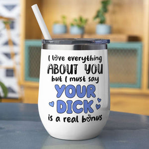 I Love Everything About You Personalized Mug, Funny Gift For Couple - Coffee Mug - GoDuckee
