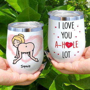 I Love You, Personalized Mug, Gift For Funny Couple - Coffee Mug - GoDuckee