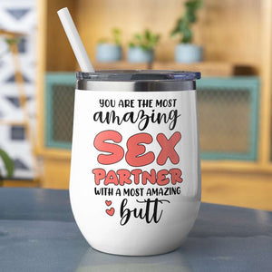 You Are The Most Amazing Partner Personalized Mug, Funny Couple Gift - Coffee Mug - GoDuckee