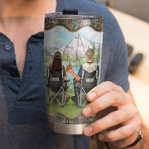 Personalized Fishing Couple Tumbler - You're Still My Greatest Catch - Tumbler Cup - GoDuckee