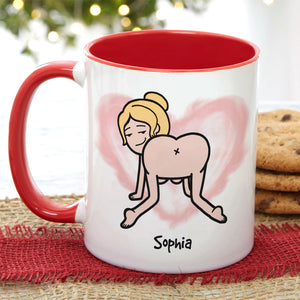 I Love You, Personalized Mug, Gift For Funny Couple - Coffee Mug - GoDuckee