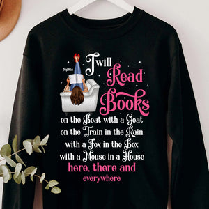 I Will Read Books, Girl Book Lover T-shirt Hoodie Sweatshirt - Shirts - GoDuckee