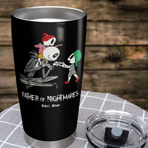 Dad Mom And Children 02QHDT230323 Personalized Black Coffee Mug - Coffee Mug - GoDuckee