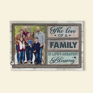 The Love Of A Family, Personalized Poster, Gift For Family - Poster & Canvas - GoDuckee