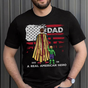 Real Dad Personalized Shirt Hoodie Sweatshirt 01DTDT200423TM - Shirts - GoDuckee