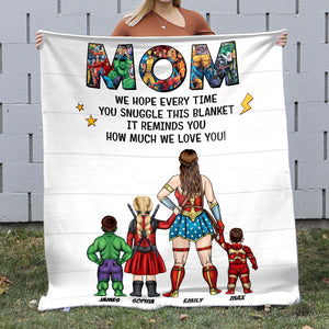 Mother's Day 01NATI300323TM Personalized Blanket - Blanket - GoDuckee