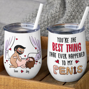 You're The Best Thing That Ever Happened To Me, Personalized Mug, Funny Gift For Couple - Coffee Mug - GoDuckee