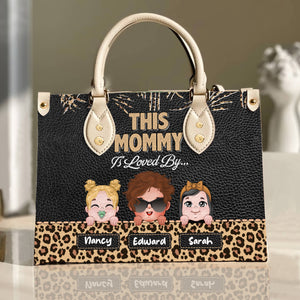 Family Love, Children Leather Bag Gift 03OHDT100223HH - Leather Bag - GoDuckee