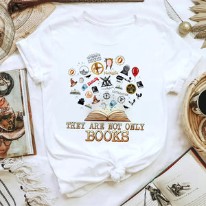 They Are Not Only Books Personalized Book Lover Shirt Gift For Book Lovers - Shirts - GoDuckee