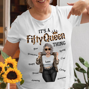 It's A Queen Thing - Personalized Birthday Shirts - Shirts - GoDuckee