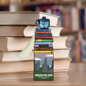 Personalized Outlander Bookmark Gift For Book Lover 10, Graigh Na Dun - Bookmarks - GoDuckee