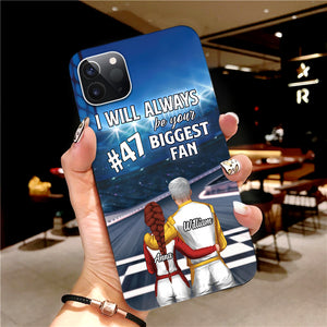 Racing Couple I Will Always Be Your Biggest Fan Custom Phone Case - Phone Case - GoDuckee