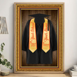 Personalized Graduation Uniform Canvas Print, Gift For Graduates - Poster & Canvas - GoDuckee