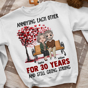 Annoying Each Other Personalized Shirts, Couple Gift - Shirts - GoDuckee