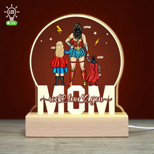 Mother's Day PW-02NATI210323TM Personalized Led Light - Led Night Light - GoDuckee