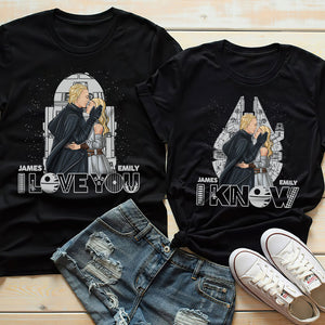 Galaxy Couple 04huti261222tm Personalized Shirt - Shirts - GoDuckee