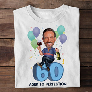 Aged To Perfection Personalized Birthday Shirts, Gift For Man - Shirts - GoDuckee