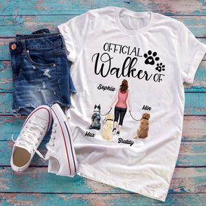 Official Walker Of Pets T-shirt Hoodie Sweatshirt - Shirts - GoDuckee